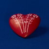 Handschmeichler Herz mit Blumendesign 5,5 cm